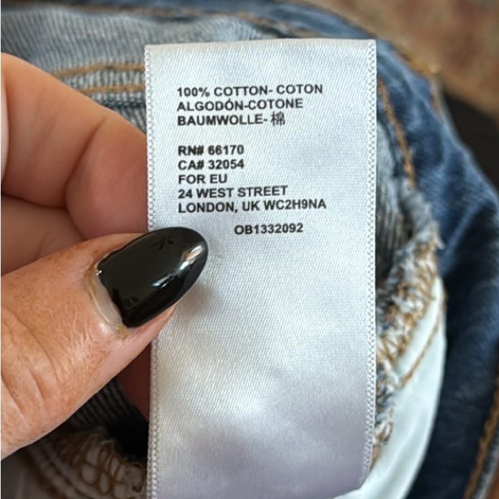 NWOT BDG High Rise Cowboy Jeans Size 24 - Picture 8 of 8